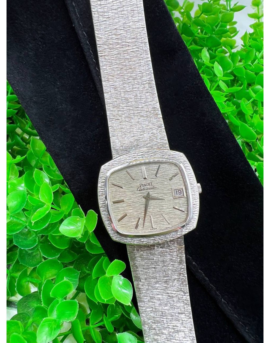 Piaget 18k white gold sale watch vintage